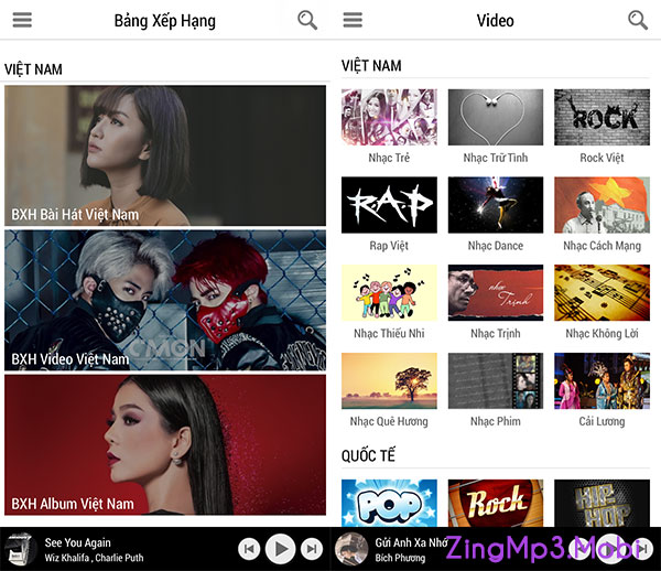 Tải Zing Mp3 về điện thoại Tải Zing Mp3 về điện thoại